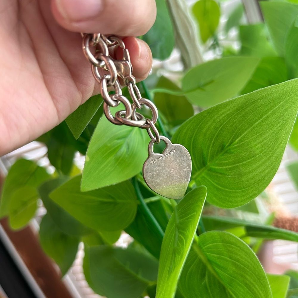 ❌Co. 925 Heart Tag Bracelet - Picture 5 of 8